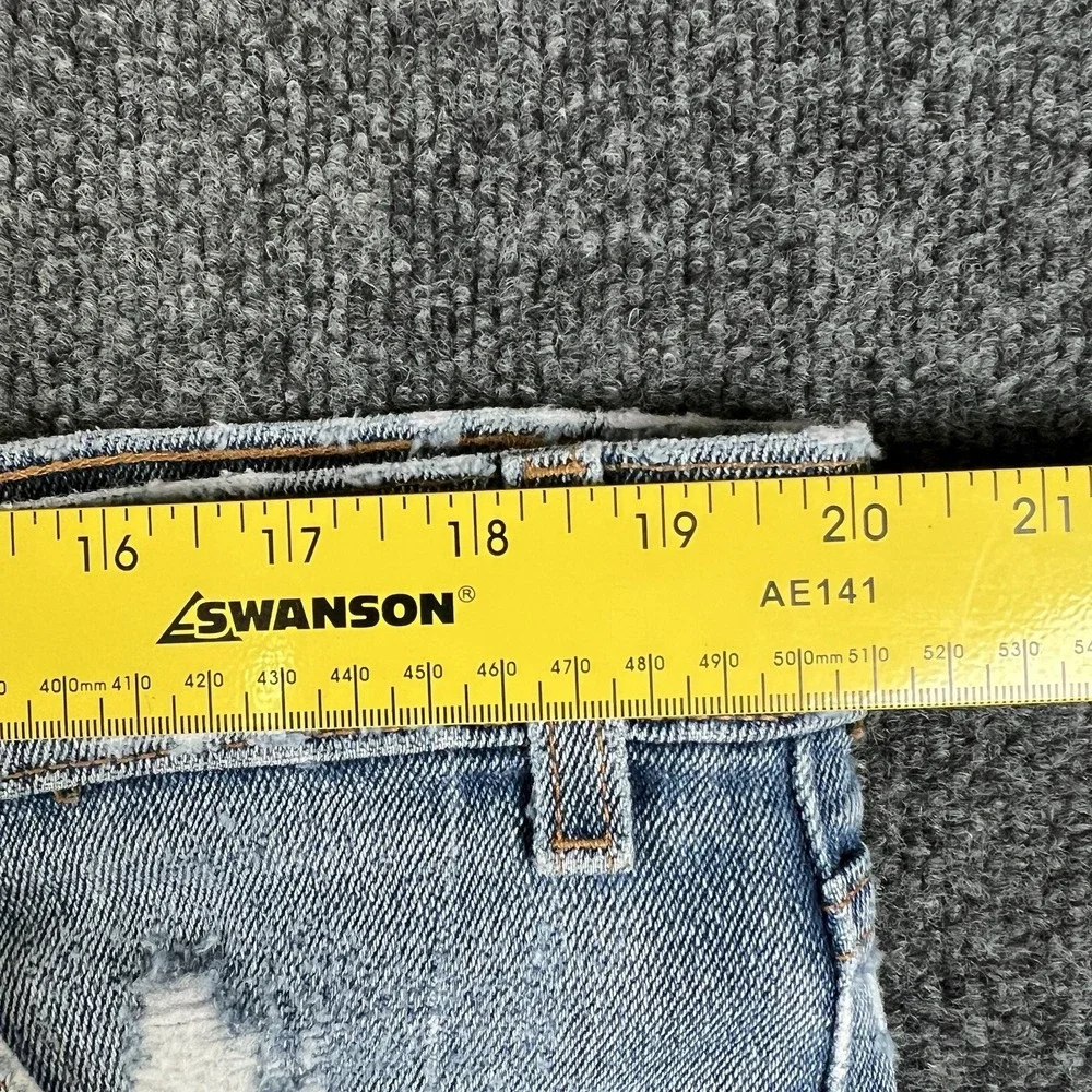 Levi's 547 Orange Tab Jeans 42x30(40x28) USA Made 90s Bootcut Distressed Vintage